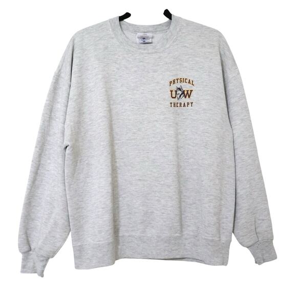 Vintage Jerzees University of Washington Physical Therapy Sweatshirt M College - Picture 1 of 7